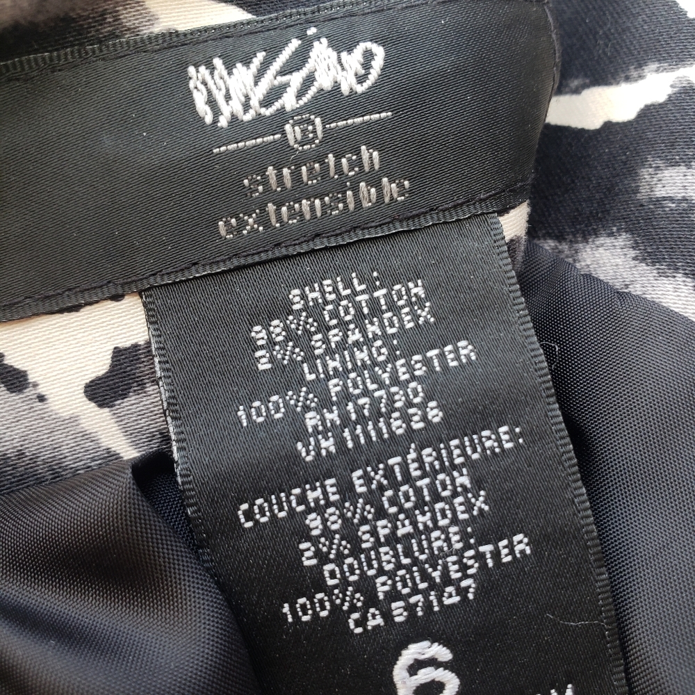 Mossimo Stretch Pencil Skirt Size 6 - Picture 4 of 4